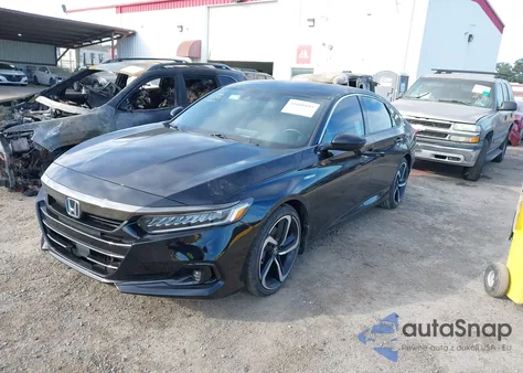 2022 Honda Accord Hybrid Sport z USA, uszkodzony, nr VIN 1HGCV3F20NA014010